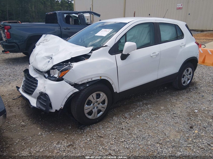 Vin: kl7cjksb4hb239357, lot: 46213803, chevrolet trax ls 20172