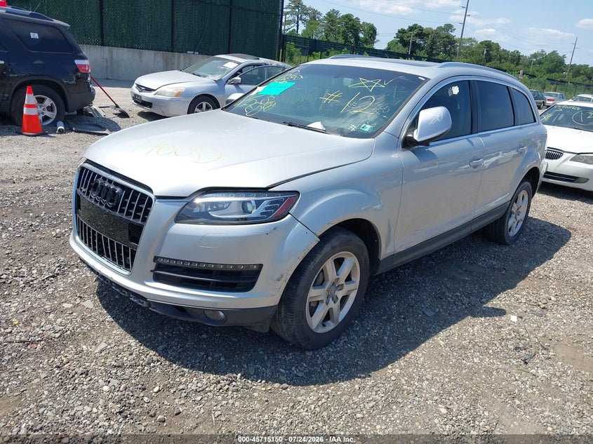 Vin: wa1lgbfe9dd009988, lot: 46213832, audi q7 3.0t premium 20132