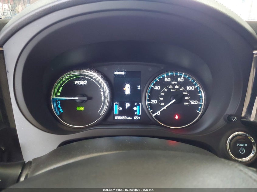 2019 MITSUBISHI OUTLANDER PHEV auction photo 7