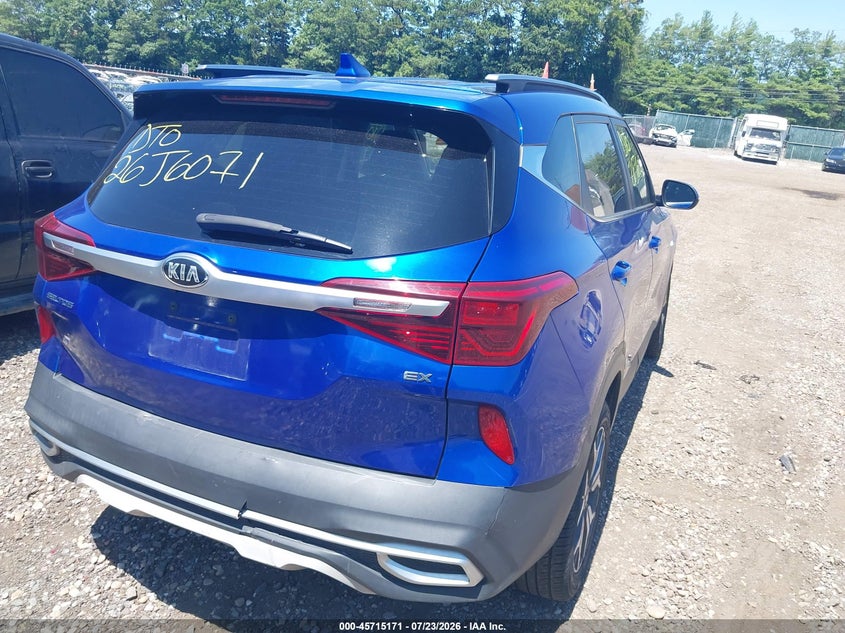 Vin: kndercaa7m7120184, lot: 46213854, kia seltos ex 20214