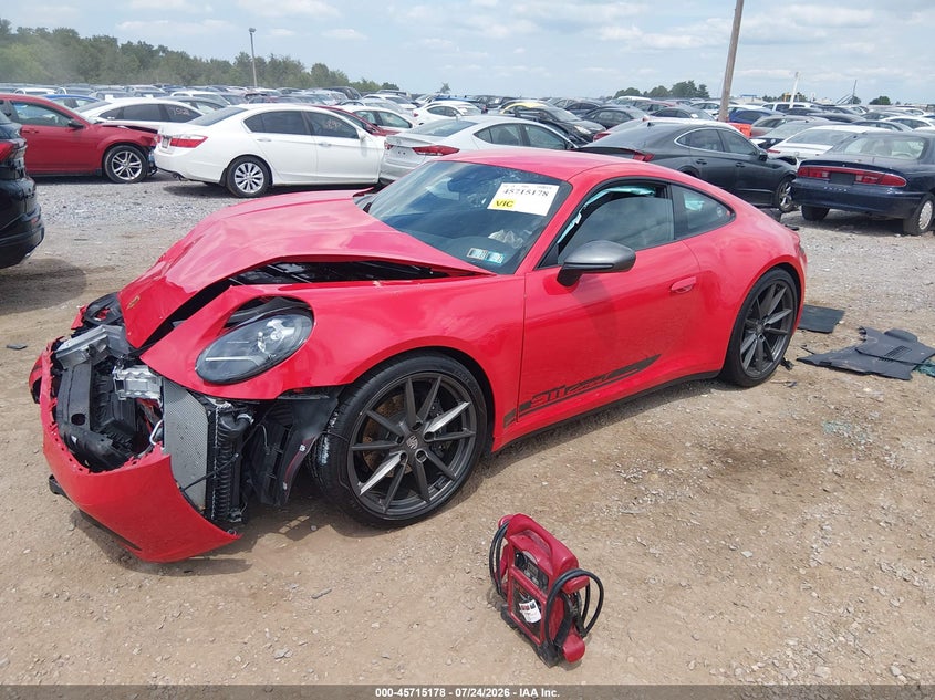 2024 PORSCHE 911 COUPE 3.0L H-6 DI, DOHC, VVT, TURBO, 379HP