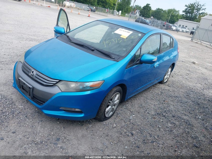 Vin: jhmze2h78as019177, lot: 46213882, honda insight ex 20102