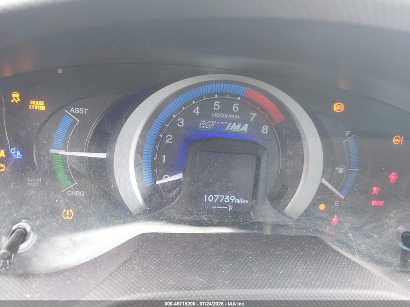 2010 HONDA INSIGHT auction photo 7