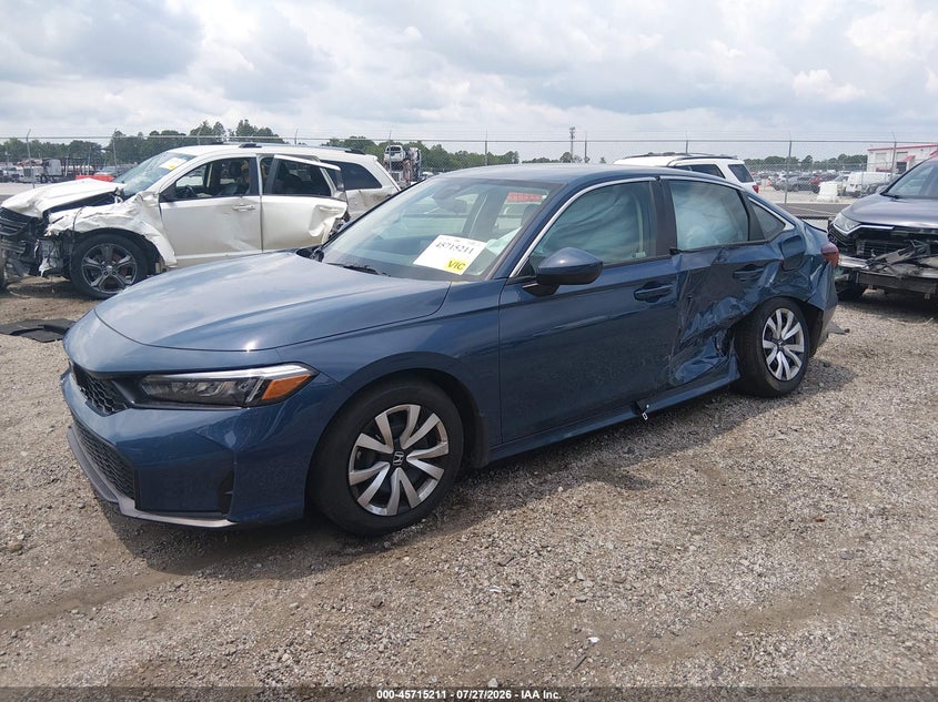 Vin: 2hgfe2f20th572946, lot: 46213893, honda civic lx 20262