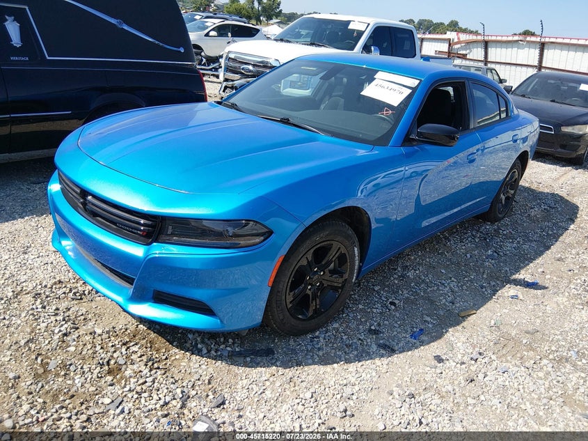 2023 Dodge Charger, Изъятое, IAAI, VIN 2C3CDXBG7PH649356 — фото 2