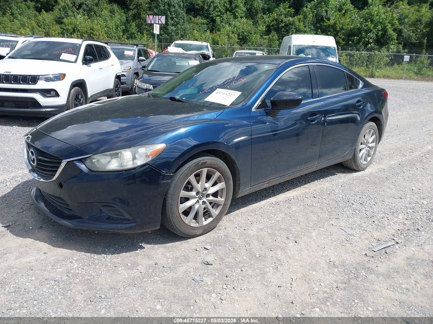Vin: jm1gj1u58f1191208, lot: 46213909, mazda mazda6 i sport 20152
