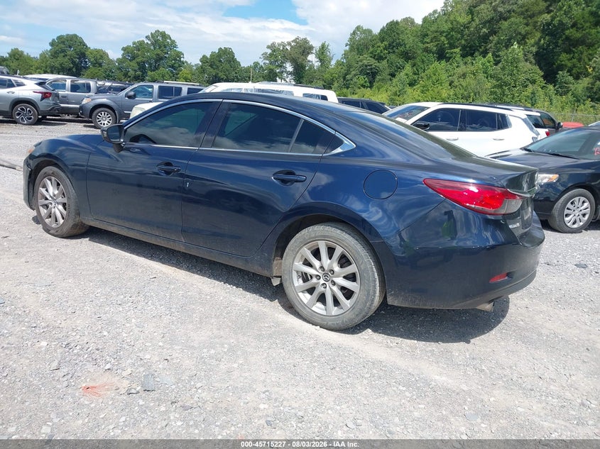 Vin: jm1gj1u58f1191208, lot: 46213909, mazda mazda6 i sport 20153