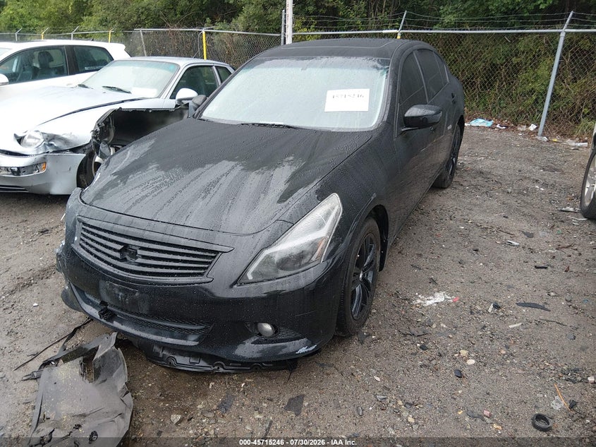 Vin: jn1dv6ar2bm651969, lot: 46213928, infiniti g25x 20112
