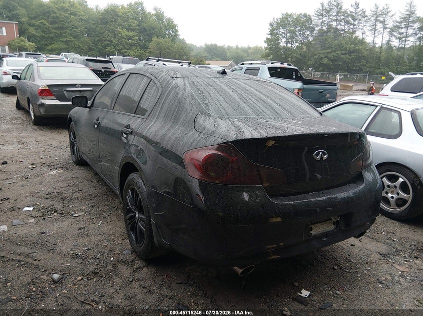 Vin: jn1dv6ar2bm651969, lot: 46213928, infiniti g25x 20113