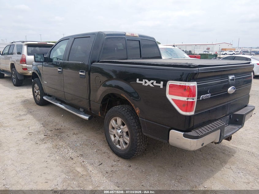 Vin: 1ftfw1et3bke09098, lot: 46213930, ford f-150 xlt 20113