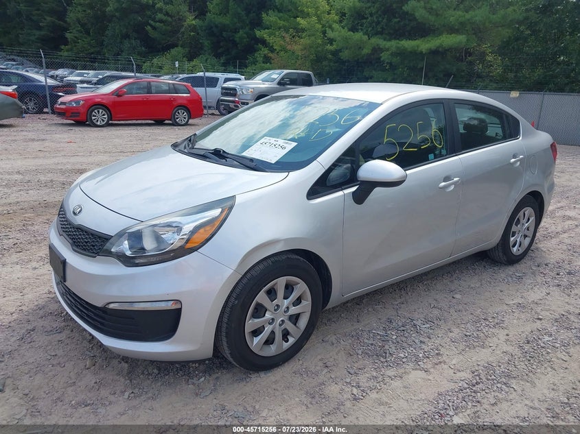 Vin: knadm4a36h6034844, lot: 46213938, kia rio lx 20172