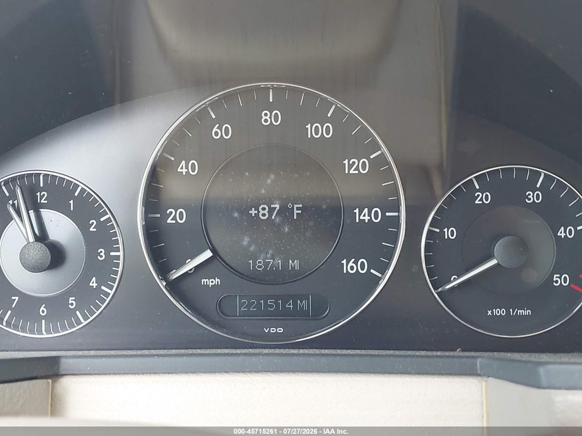 2006 MERCEDES-BENZ E 320 CDI auction photo 7