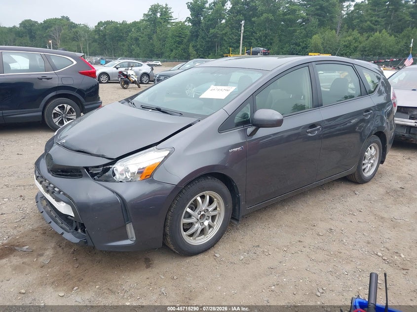 Vin: jtdzn3eu9gj045514, lot: 46213972, toyota prius v four 20162