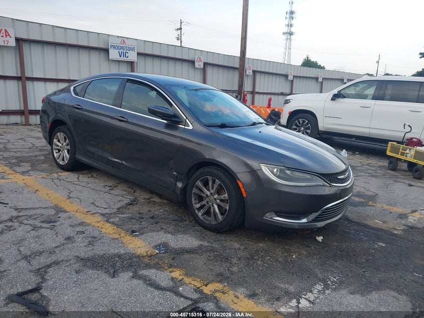 2016 CHRYSLER 200 auction photo 1