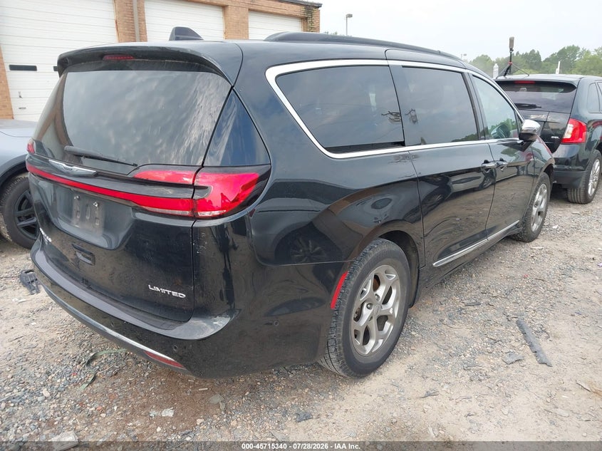 Vin: 2c4rc1gg1pr598719, lot: 46214022, chrysler pacifica limited 20234
