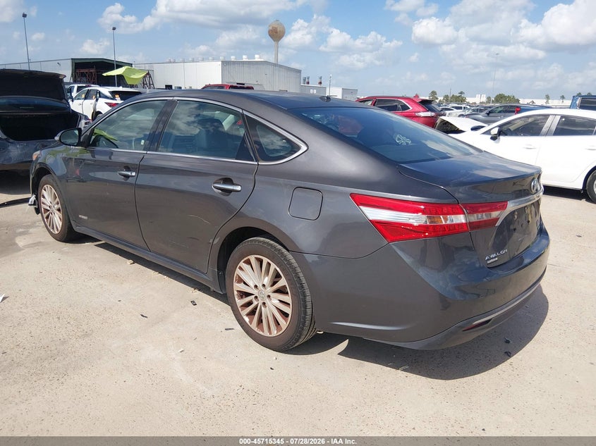 Vin: 4t1bd1eb1eu035512, lot: 46214027, toyota avalon hybrid xle touring 20143