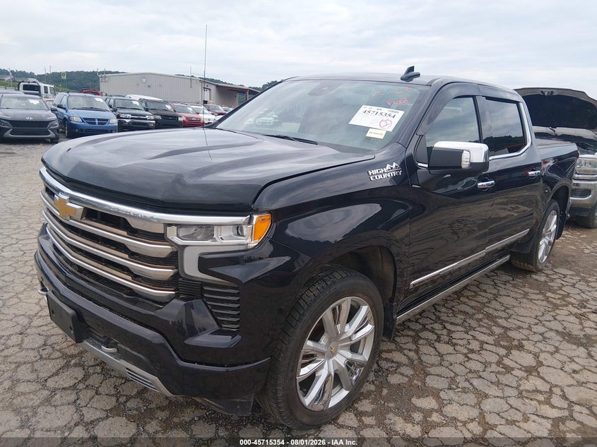 Vin: 2gcudjedxn1511508, lot: 46214036, chevrolet silverado 1500 4wd  short bed high country 20222