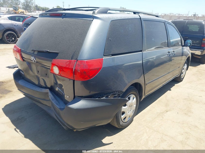 2007 TOYOTA SIENNA auction photo 4