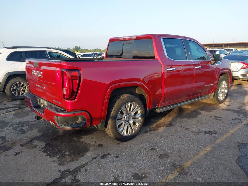 Vin: 1gtu9fel9lz309608, lot: 46214051, gmc sierra 1500 4wd  short box denali 20204