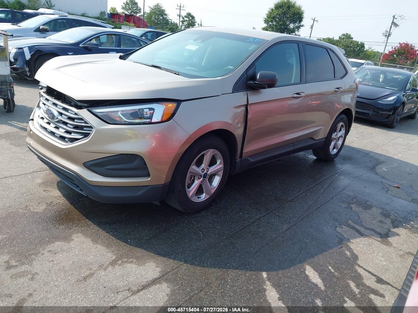 Vin: 2fmpk3g95lbb27002, lot: 46214086, ford edge se 20202