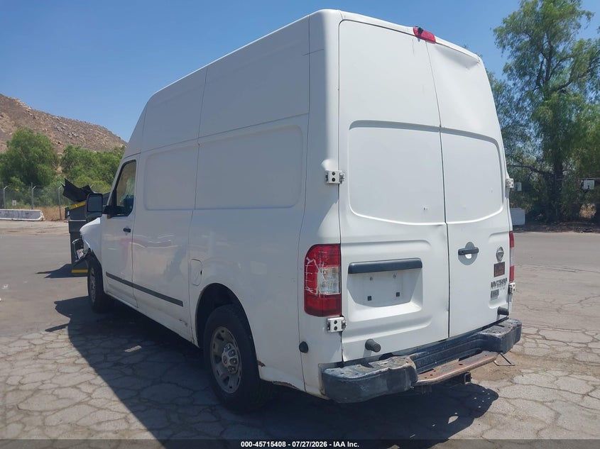 NISSAN NV 2500 2012 VIN 1N6AF0LY7CN103070