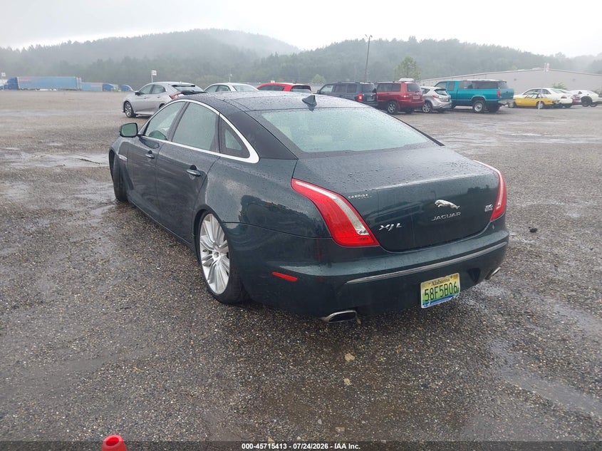 Vin: sajwj2gd0f8v83385, lot: 46214095, jaguar xj xjl portfolio 20153