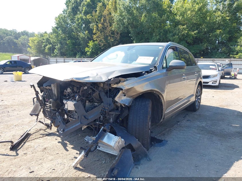 Vin: wa1laaf76hd011491, lot: 46214098, audi q7 3.0t premium 20172