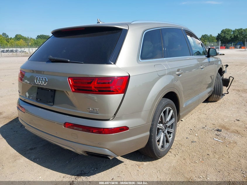 Vin: wa1laaf76hd011491, lot: 46214098, audi q7 3.0t premium 20174