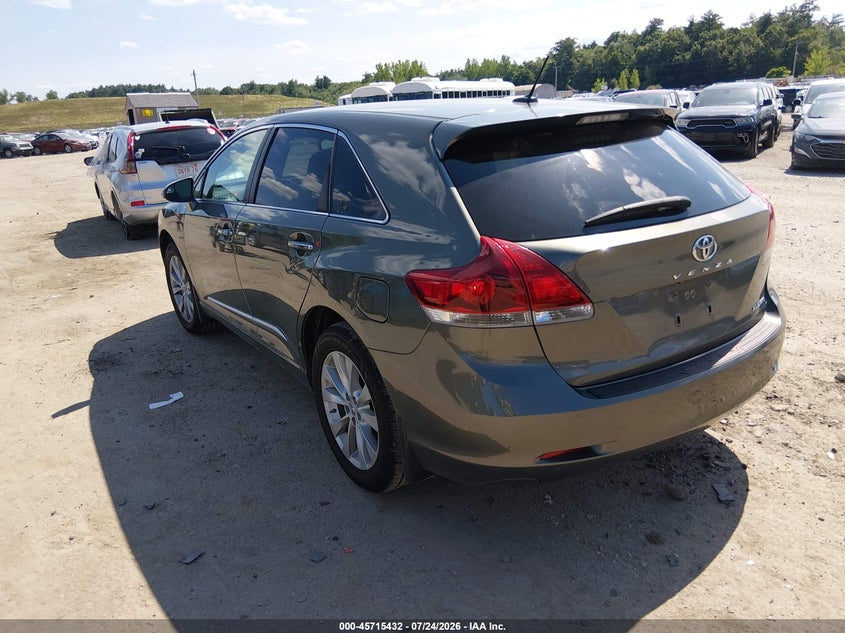 Vin: 4t3ba3bb7eu060351, lot: 46214114, toyota venza xle 20143