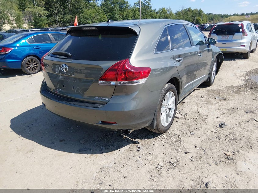 Vin: 4t3ba3bb7eu060351, lot: 46214114, toyota venza xle 20144