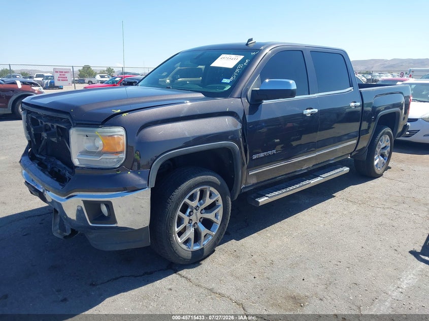 Vin: 3gtp1vecxeg560316, lot: 46214116, gmc sierra 1500 slt 20142
