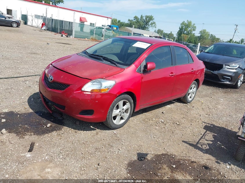 Vin: jtdbt4k39a1369000, lot: 46214123, toyota yaris 20102