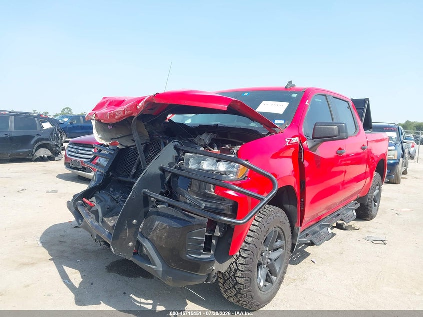 Vin: 3gcpyfed7kg135349, lot: 46214133, chevrolet silverado 1500 lt trail boss 20192