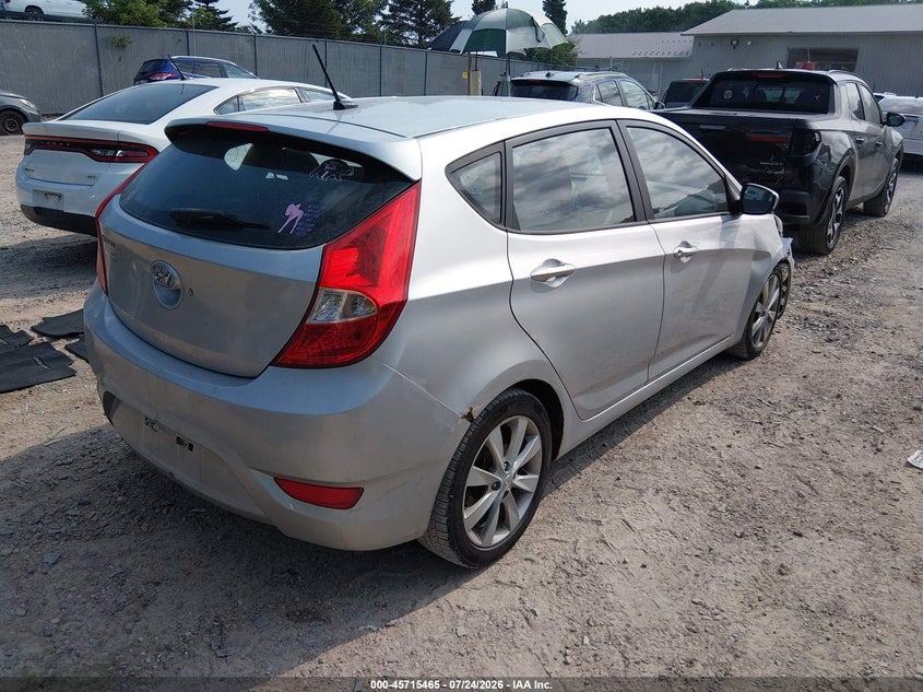 Vin: kmhcu5ae8cu004573, lot: 46214147, hyundai accent se 20124