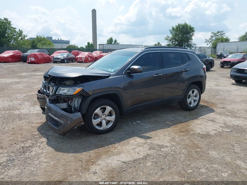 Vin: 3c4njdbb6mt544648, lot: 46214149, jeep compass latitude 4x4 20212