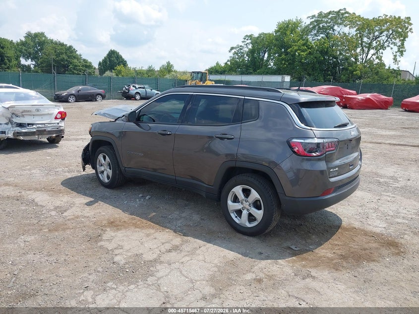 Vin: 3c4njdbb6mt544648, lot: 46214149, jeep compass latitude 4x4 20213