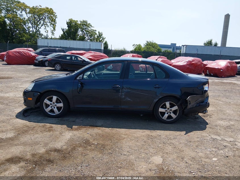 VOLKSWAGEN JETTA 2009 VIN 3VWJM71K79M154598