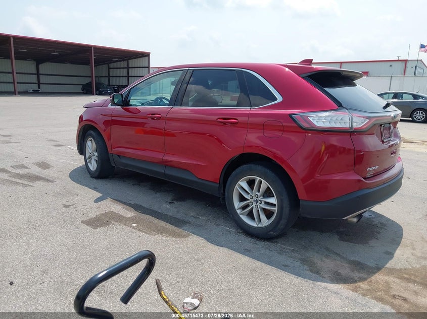Vin: 2fmpk4j99gbb30893, lot: 46214155, ford edge sel 20163