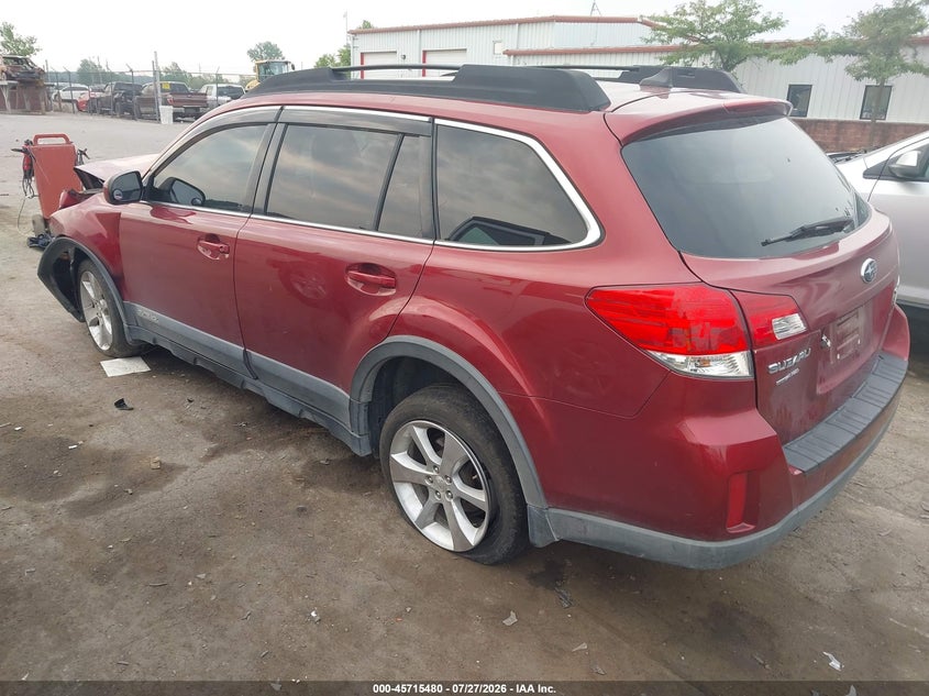 Vin: 4s4brbpc2d3321063, lot: 46214162, subaru outback 2.5i limited 20133