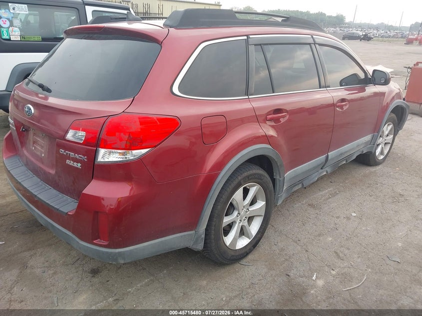 Vin: 4s4brbpc2d3321063, lot: 46214162, subaru outback 2.5i limited 20134