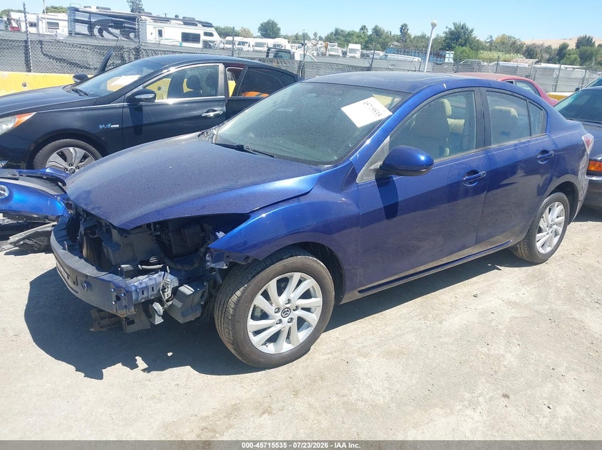 Vin: jm1bl1wp4d1776299, lot: 46214217, mazda mazda3 i grand touring 20132