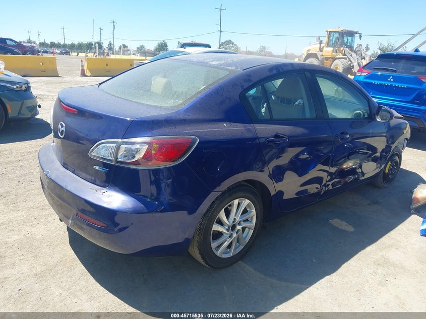 Vin: jm1bl1wp4d1776299, lot: 46214217, mazda mazda3 i grand touring 20134