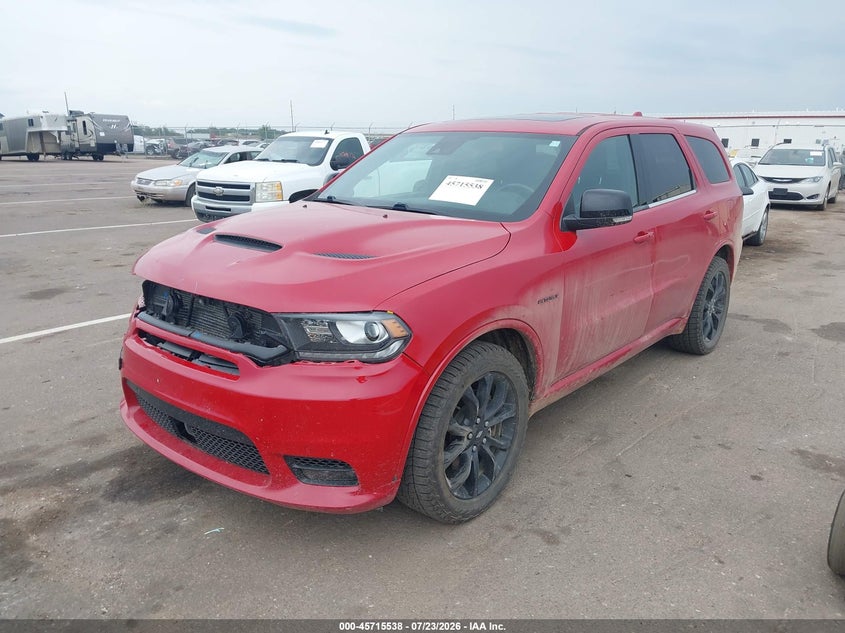 Vin: 1c4sdjct4kc803601, lot: 46214220, dodge durango r/t awd 20192