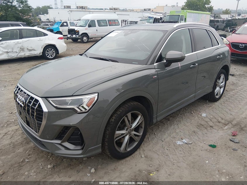 Vin: wa1eecf38l1032939, lot: 46214248, audi q3 premium plus 45 tfsi s line quattro tiptronic 20202
