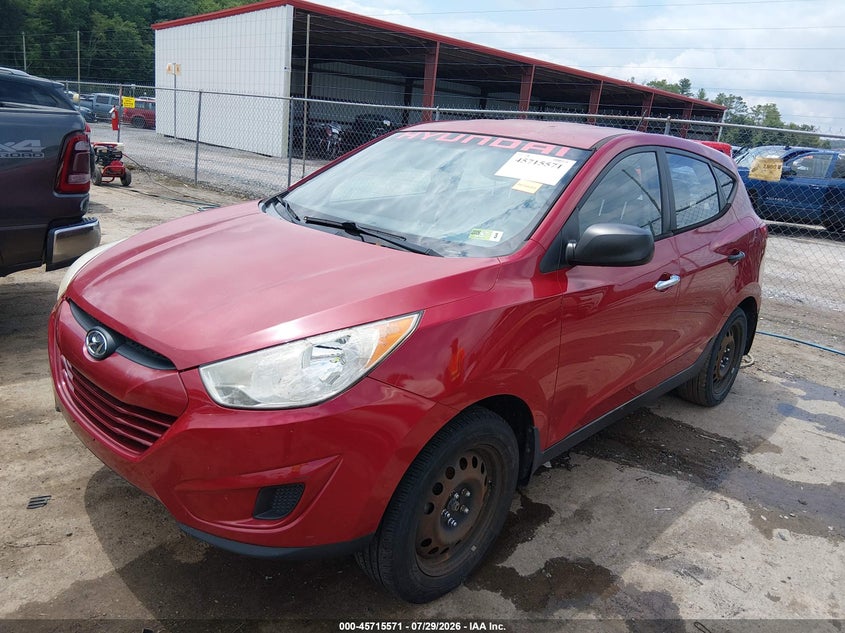Vin: km8jt3ab8bu279315, lot: 46214253, hyundai tucson gl 20112