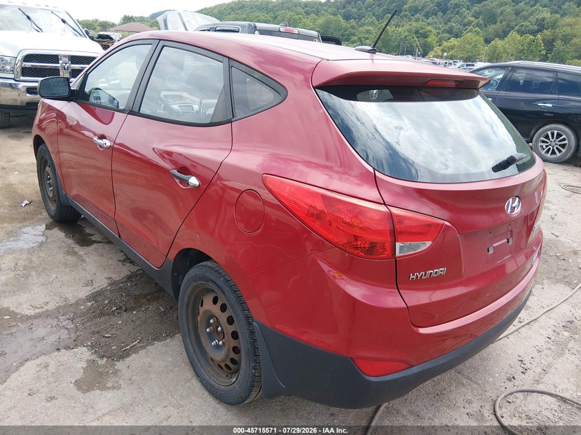 Vin: km8jt3ab8bu279315, lot: 46214253, hyundai tucson gl 20113
