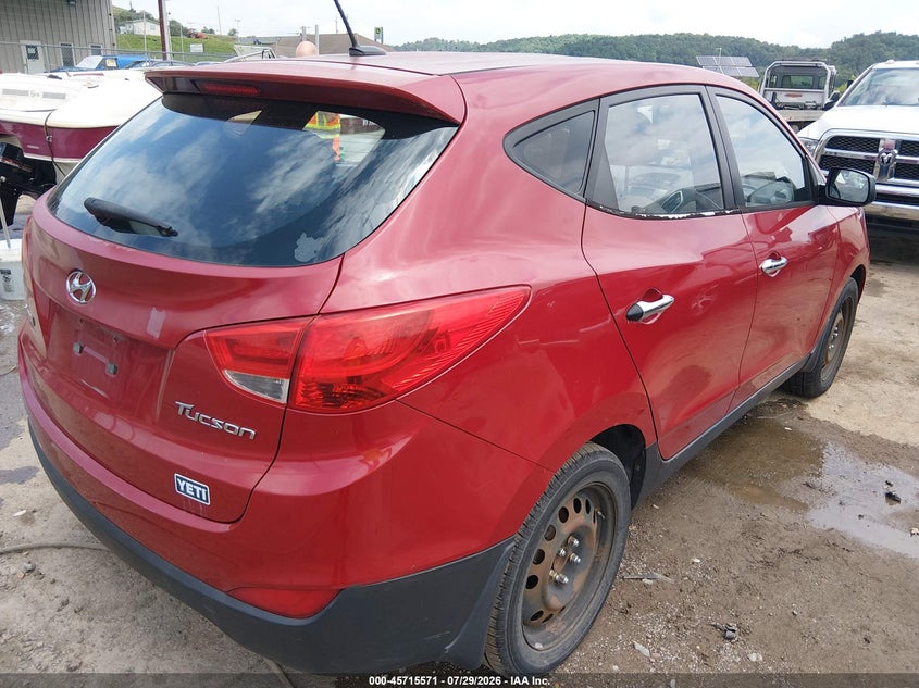 Vin: km8jt3ab8bu279315, lot: 46214253, hyundai tucson gl 20114
