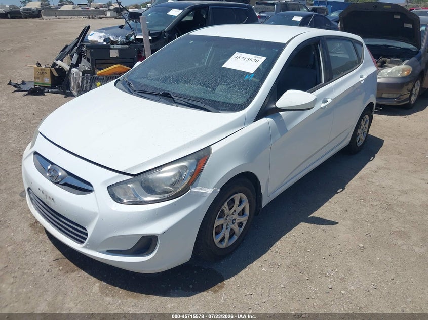 Vin: kmhct5ae0eu176652, lot: 46214260, hyundai accent gs 20142