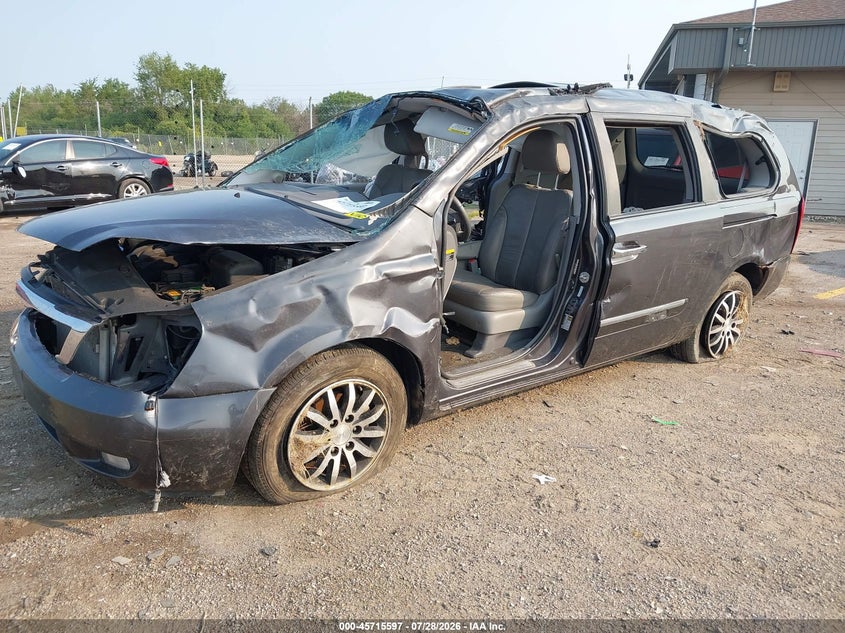 Vin: kndmh4c77c6471509, lot: 46214279, kia sedona ex 20122