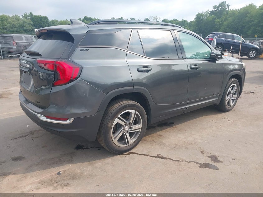 Vin: 3gkalvev5ml319582, lot: 46214282, gmc terrain awd slt 20214